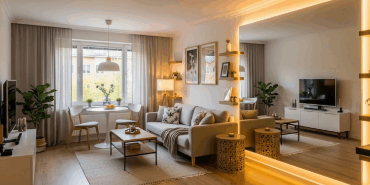 Casas pequenas: a arquiteta revela o truque inesperado que dobra o espaço visual